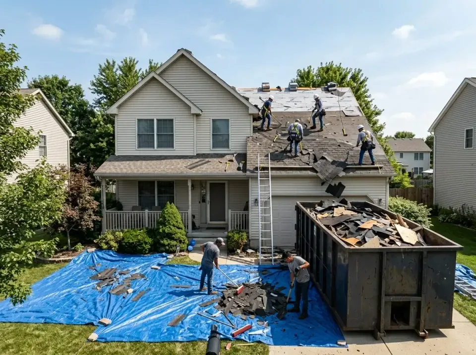 roof-replacement-debris-remova-004 — frequently asked questions, Cheapest Dumpster Rentals in The Crossings, FL